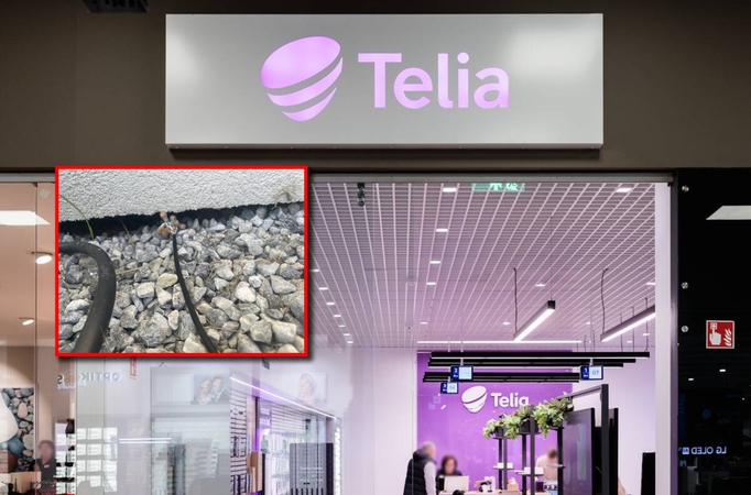 Skundas: „Telia“ darbuotojai nukirpo į namą nutiestą interneto kabelį.