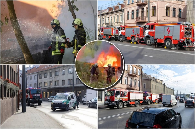 Ne kartą teistas grasintojas apie savo kerštą pranešė dūmų stulpu virš Kauno centro?