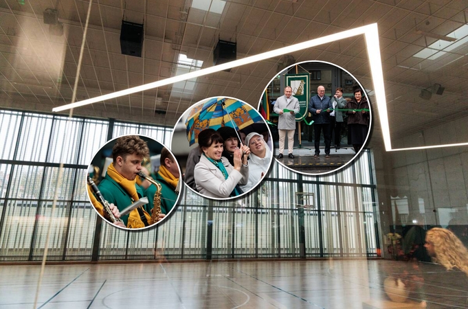 Po 40 metų išpildyta svajonė: Kauno Maironio gimnazijoje atidaryta sporto salė