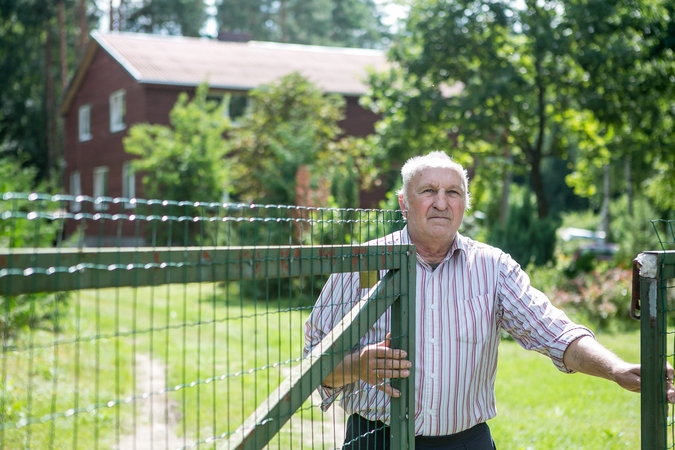 Būsena: V. Kaminskas kiekvieną dieną savo statytame name gyvena lyg paskutinę.