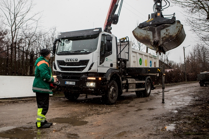Tendencija: komunalininkai taip pat pamažu pereina nuo taršaus transporto link elektrinio.