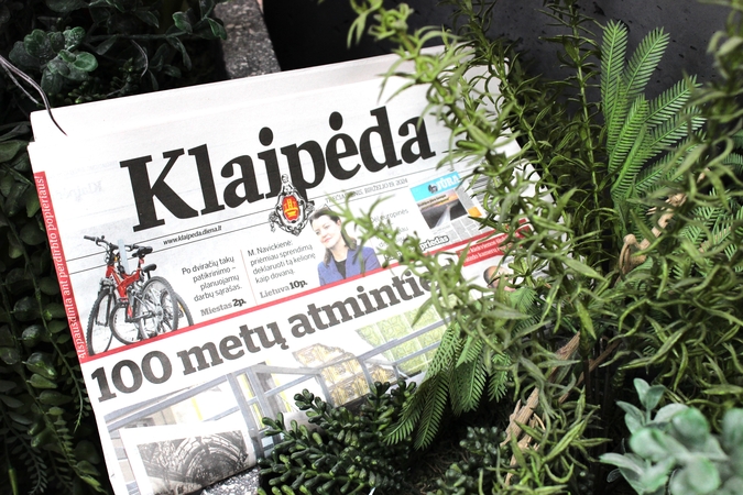 Akcentas: skaitytojai kviečiami nedelsti ir įsigyti dienraščio „Klaipėda“ prenumeratą 2026-iesiems.