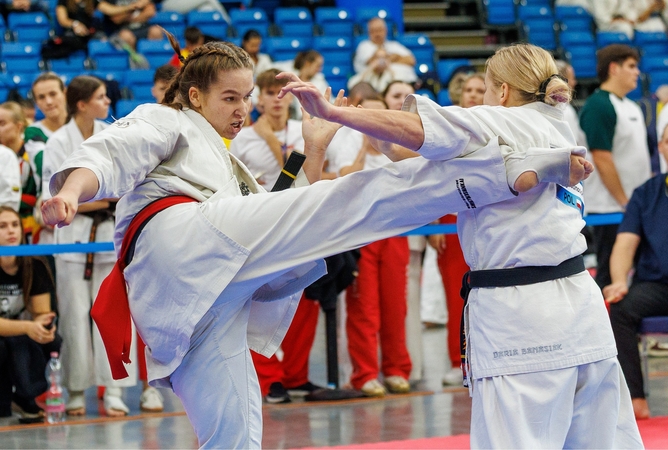 Favoritė: M. Sekunda tituluotoms varžovėms diktavo savo kovos sąlygas.