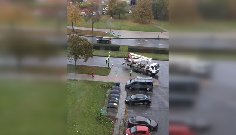 Filmuos: įvairiose miesto vietose bus sumontuotos vaizdo stebėjimo kameros, kad pareigūnai galėtų lengviau nustatyti pažeidėjus.