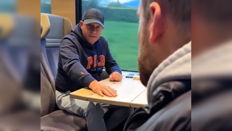 Kėslai: iš fašistinių paskatų skandalą traukinyje sukėlęs A. Vabikas žadėjo žudyti ukrainiečius ir suluošinti jam nepatikusios pakeleivių poros mažametį vaiką.