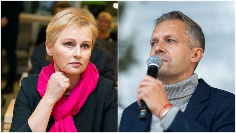 Rūta Janutienė ir Andrius Tapinas