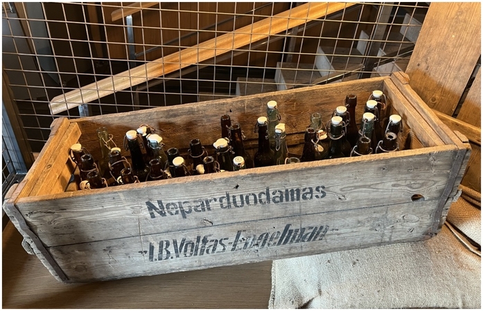 Eksporto dėžė, XX a. 4 dešimtmetis, AB „Volfas Engelman“ kolekcija