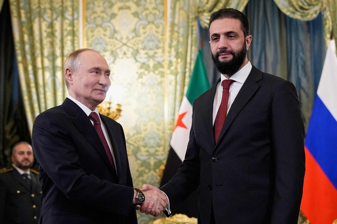 Sirijos prezidentas sako norįs „iš naujo apibrėžti“ santykius su Rusija