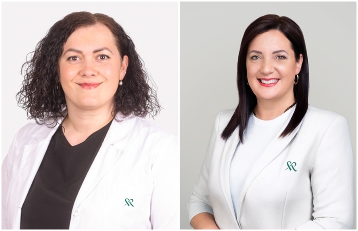 Iš kairės: Kauno psichikos sveikatos klinikos „Meliva“ gydytoja psichiatrė R. Juknaitė, psichikos sveikatos klinikų „Meliva“ vadovė, vaikų, paauglių ir suaugusiųjų gydytoja psichiatrė dr. D. Gudienė.