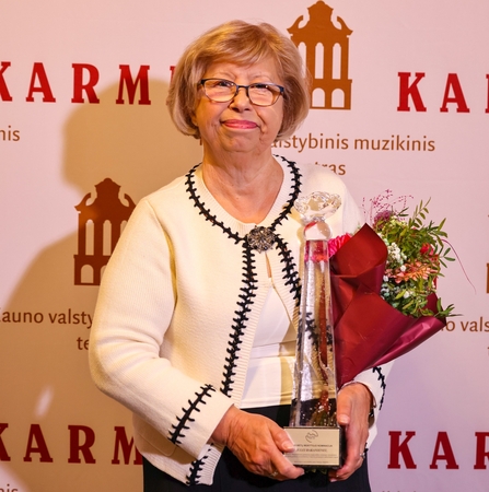 Įvertinimas: J. Bakanienė išrinkta Kauno rajono Metų mokytoja.