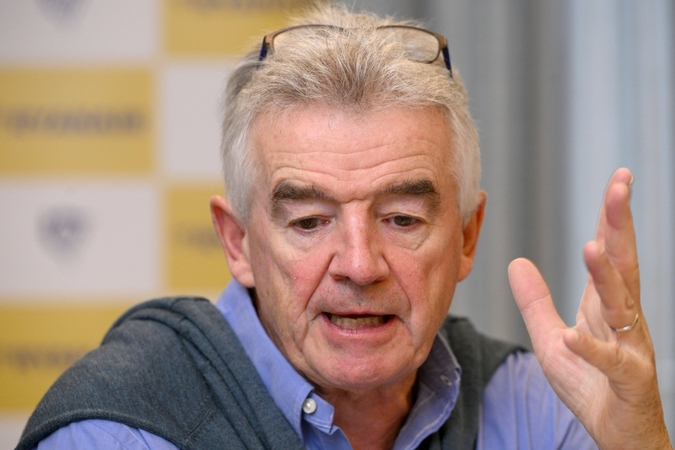 „Ryanair“ vadovas ragina numušti ES oro uostuose pastebėtus dronus