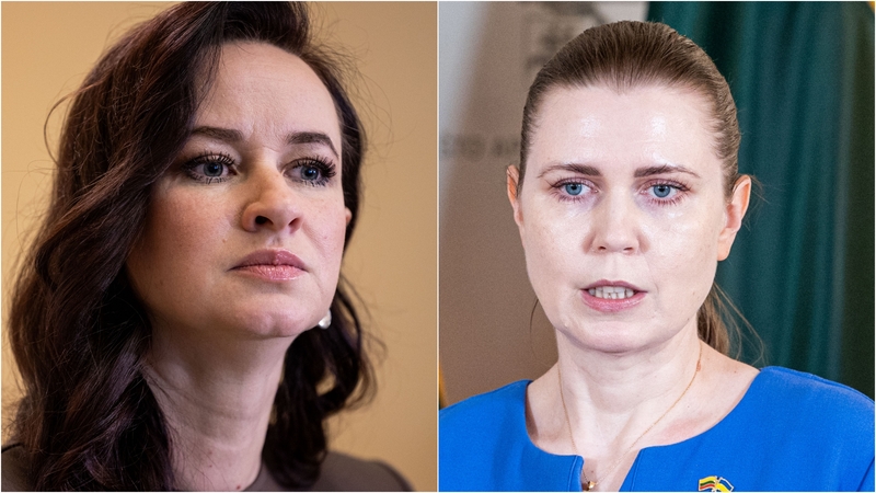 Inga Ruginienė (kairėje) ir Dovilė Šakalienė