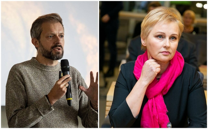 Andrius Tapinas ir Rūta Janutienė