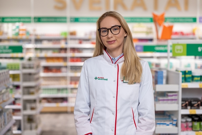 „Eurovaistinės“ vaistininkė Toma Gečienė