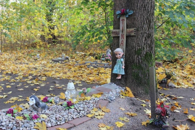 Situacija: greta kol kas niekaip neįamžintų Smeltės naujųjų kapinių jau kurį laiką plečiasi savavališkos naminių gyvūnėlių kapinės.