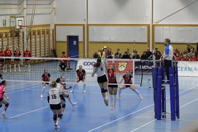 „Kauno-VDU“ tinklininkėms nepavyko įveikti pirmojo CEV Iššūkio taurės etapo