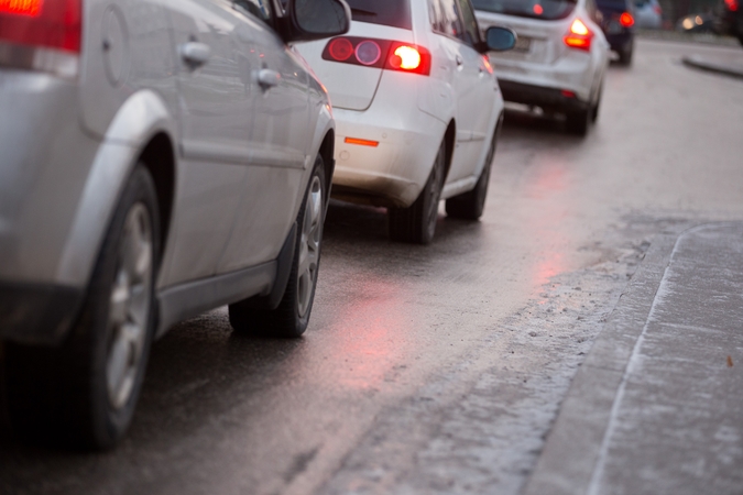 Perspėja dėl kamšačių magistralėje prie Klaipėdos 