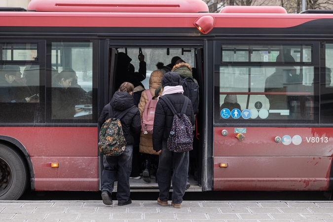 Vilniuje bus paleistas papildomas autobuso reisas