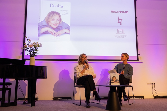 Rositos Čivilytės knygos pristatymas