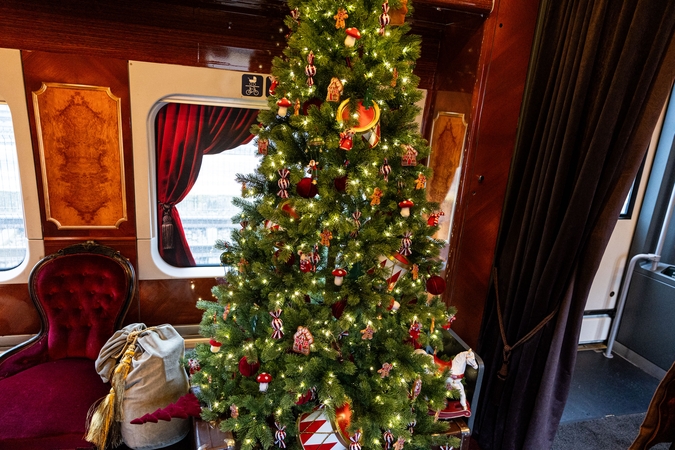 „LTG Link“ kalėdinių traukinių pristatymas