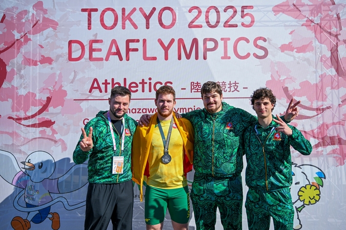 Lietuvos kurtieji atletai su deflimpinėmis žaidynėmis atsisveikino iškovoję 10 medalių