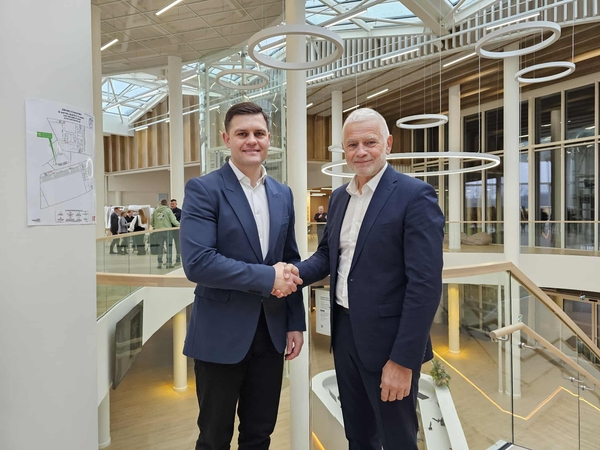 Dovydas Kaminskas ir Bronius Markauskas