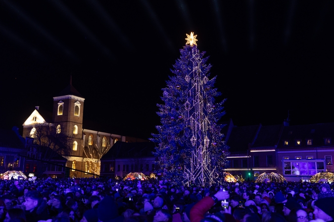 Kauno eglutės įžiebimo šventė 2025 m.
