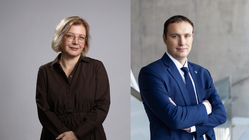 dr. Aušra Vasiliauskienė ir prof. dr. Kęstutis Baltakys.