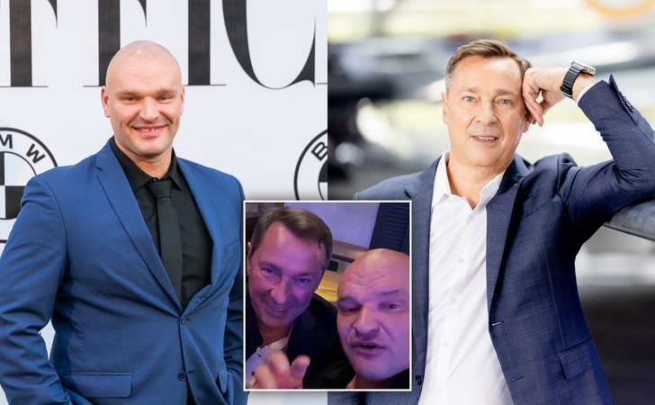 Ramūnas Vyšniauskas ir Artūras Zuokas.