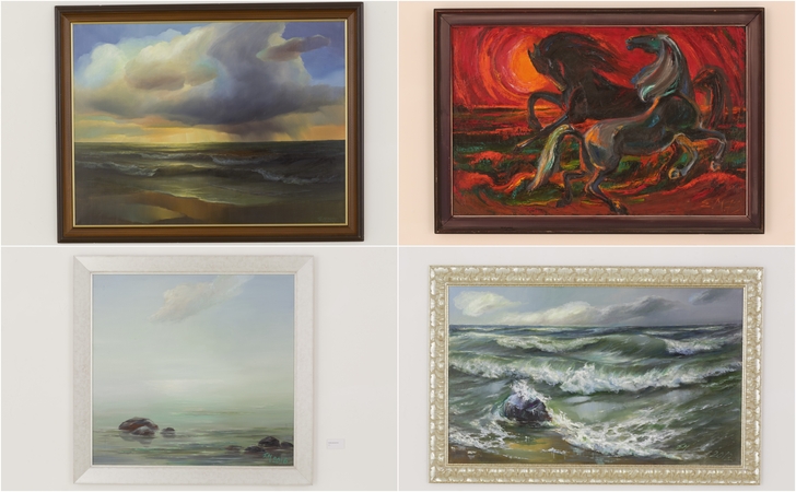 Edvardo Malinausko paroda „O, jūra, motule“