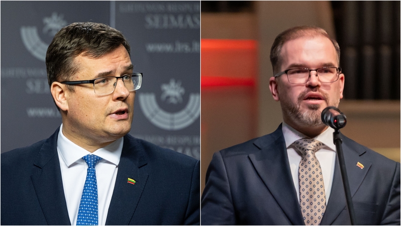 Laurynas Kasčiūnas ir Robertas Kaunas