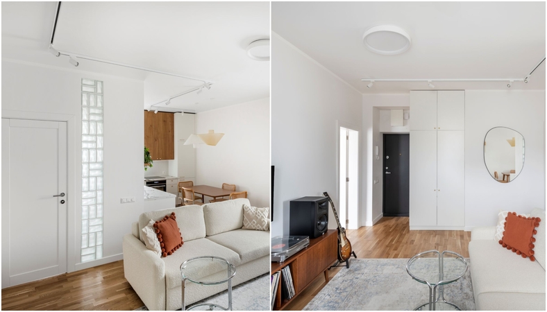 Minimalizas: kuriant tvarų interjerą visų pirma reikia atsikratyti nereikalingų daiktų, o planuojant naują interjerą – jo neperkrauti. 