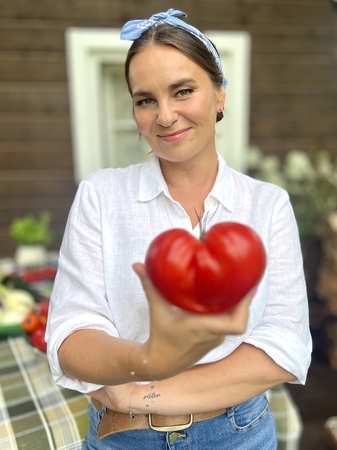 Magija: K. Starkienė kiekvieną žiūrovą įkvepia gaminti ir atrasti namų maisto teikiamų džiaugsmų.