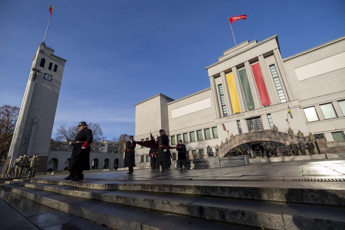 Kaune paminėtos 107-osios Lietuvos kariuomenės atkūrimo metinės bei dvi istorinės sukaktys