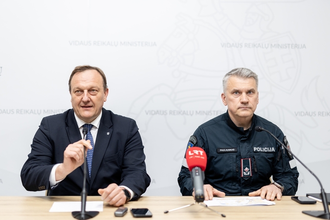 Vladislavas Kondratovičius (kairėje) ir Arūnas Paulauskas