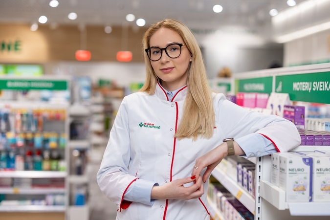 „Eurovaistinės“ vaistininkė Toma Gečienė