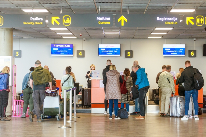 Daugėja: Kauno oro uostas yra vienas sparčiausiai augančių visoje Europoje pagal aptarnaujamų keleivių skaičių.