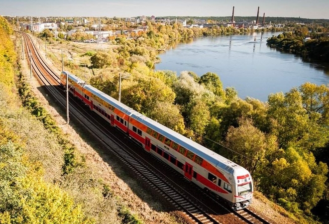 Eismas: nuo gruodžio 14 d. traukiniai dažniau kursuos atkarpomis Vilnius–Kaunas ir Kaunas–Marijampolė.