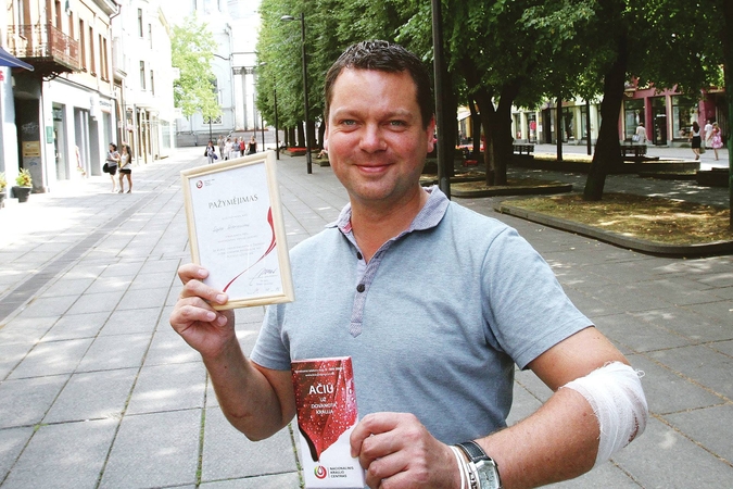 Fokusas: S. Sidaravičius pastebėjo, kad bendruomenės centro veikla – tai nuolatinis procesas.