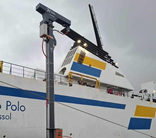 Perspektyva: jau netrukus uoste prišvartuoti tarptautiniai keltai galės išjungti variklius.