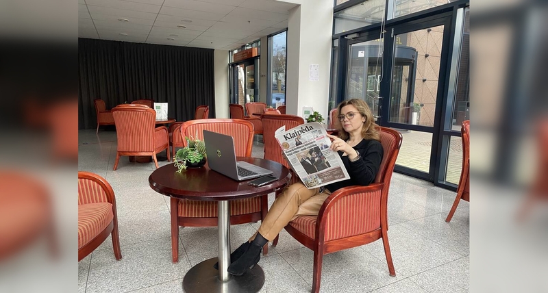 Pomėgis: dienraštį „Klaipėda“ skaito ir jaunieji skaitytojai, ir verslo atstovai.