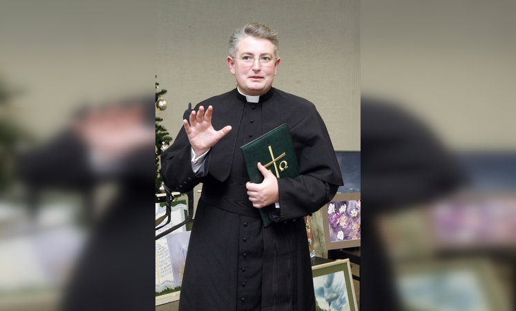 Kvietimas: kunigas S. Stumbra teigė, kad konferencija padės labiau pažinti A. Motuzo asmenybę ir jo darbų svarbą.