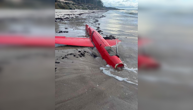 Paaiškinimai: vietos policija ir kariškiai neslėpė žinios apie radinį ir dalijosi jo atvaizdu.