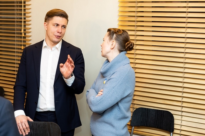 Dovilė Šakalienė, Mindaugas Sinkevičius