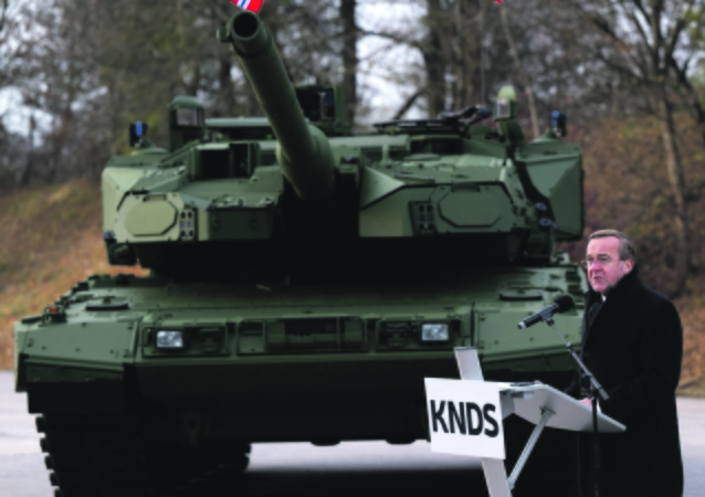 Debiutas: trečiadienį viešai pristatyta norvegiška tanko versija. Vokiškieji naujieji „leopardai“ jau 2027 m. pasieks Lietuvoje dislokuotą Bundesvero brigadą.