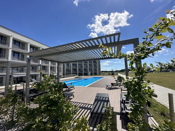 Patogu: nekilnojamojo turto projektų vystytojai pasirūpino, kad visi apartamentai būtų visiškai įrengti.