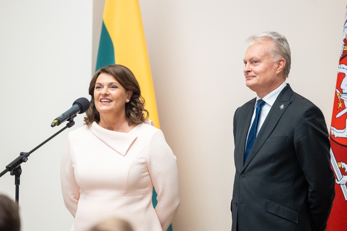 Gitanas Nausėda ir Diana Nausėdienė