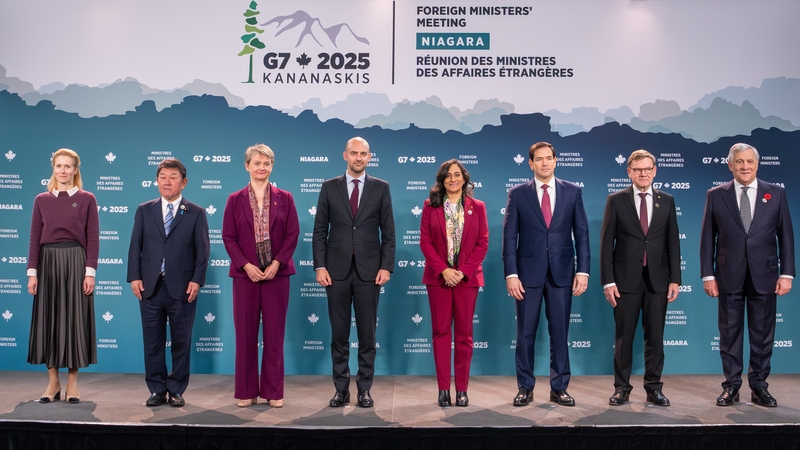 G7 ministrai smerkia Kinijos paramą Rusijai. 