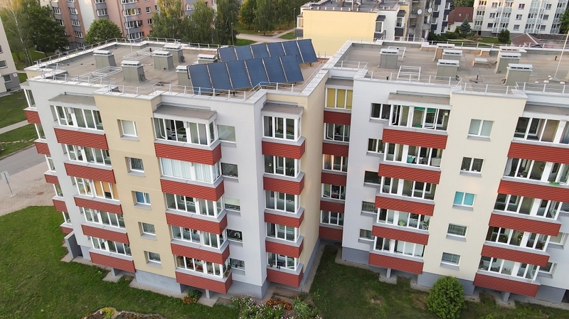 Atnaujintas daugiabutis 