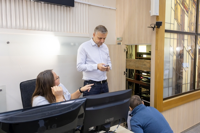 Kauno tarybos posėdį sutrikdė techninės kliūtys